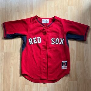 Red Sox Kids Jersey - Red and Navy